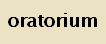 Oratorium